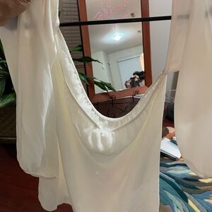 Elegant Cream Blouse